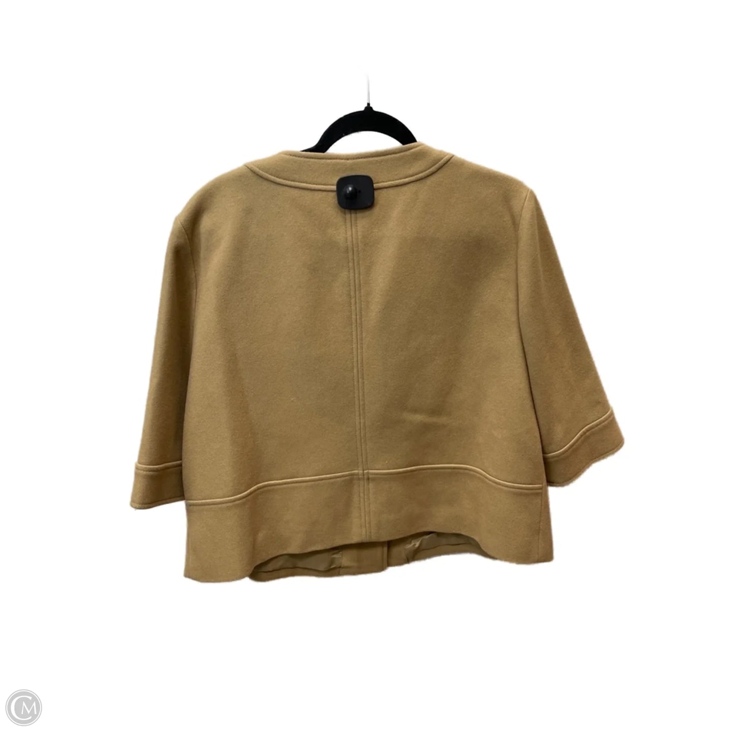 Coat Designer By Michael Kors In Tan, Size: Xl