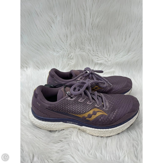 Shoes Athletic By Brooks In Purple, Size: 8.5