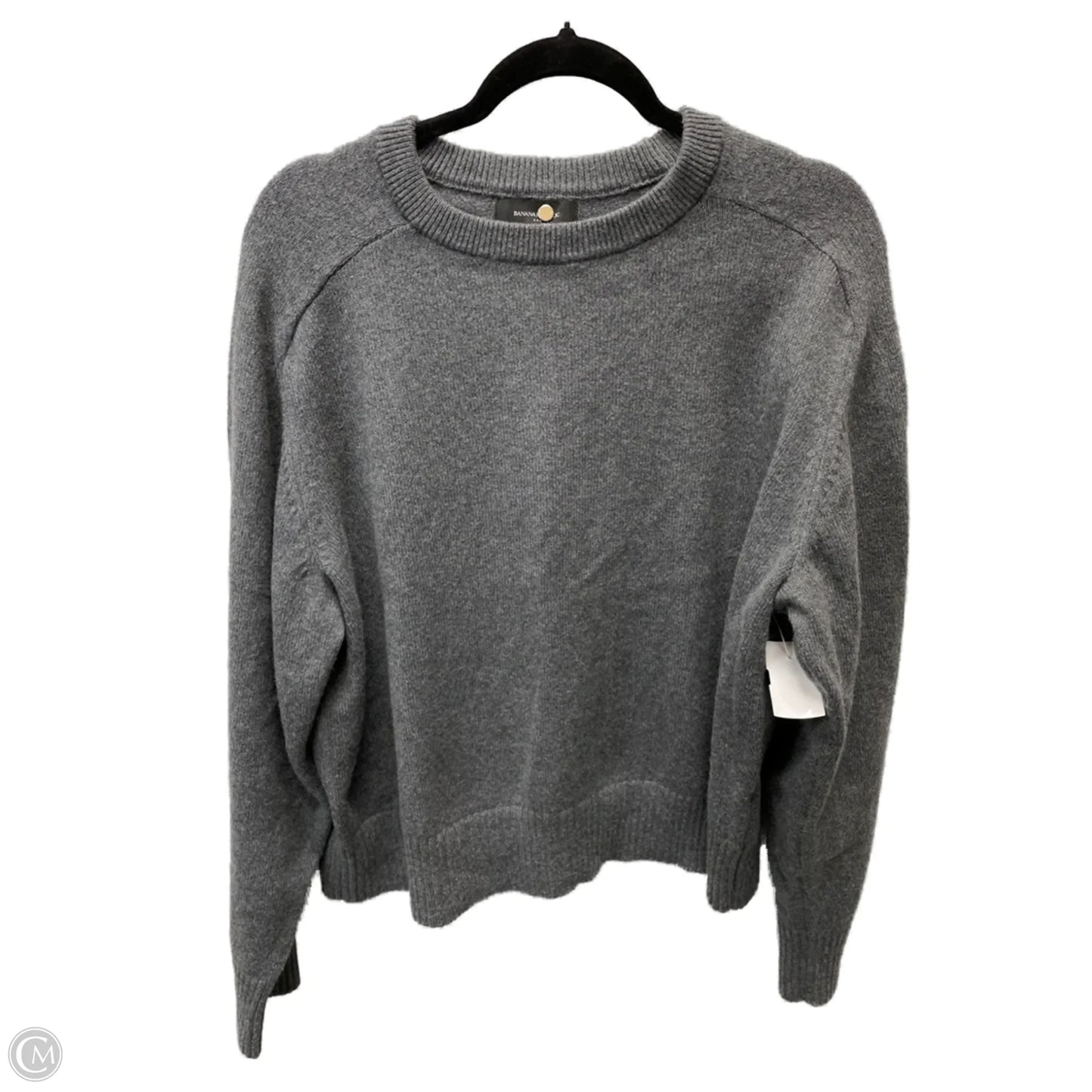Sweater By Banana Republic In Grey, Size: L