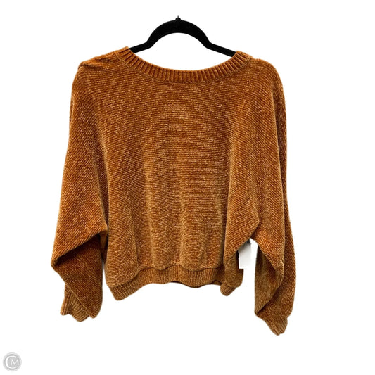 Sweater By Double Zero In Orange, Size: M