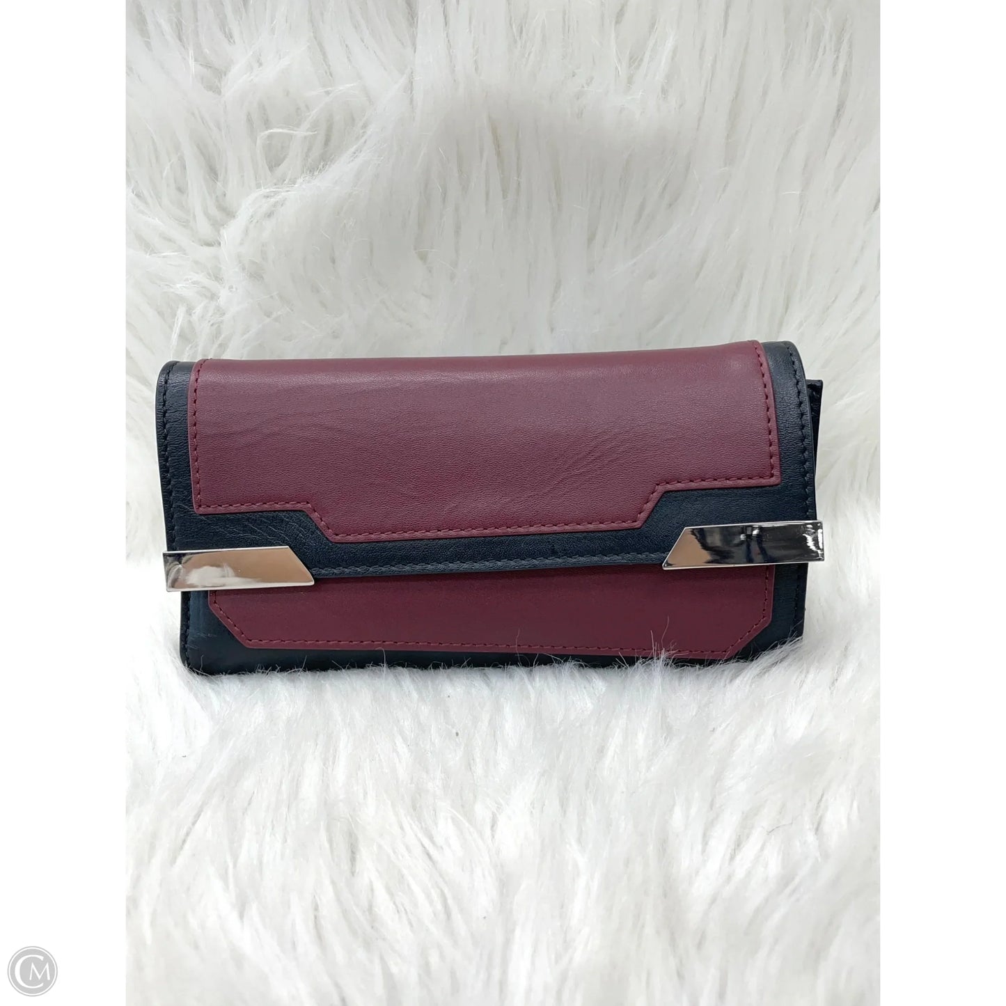 Wallet Leather By Vince Camuto, Size: Large