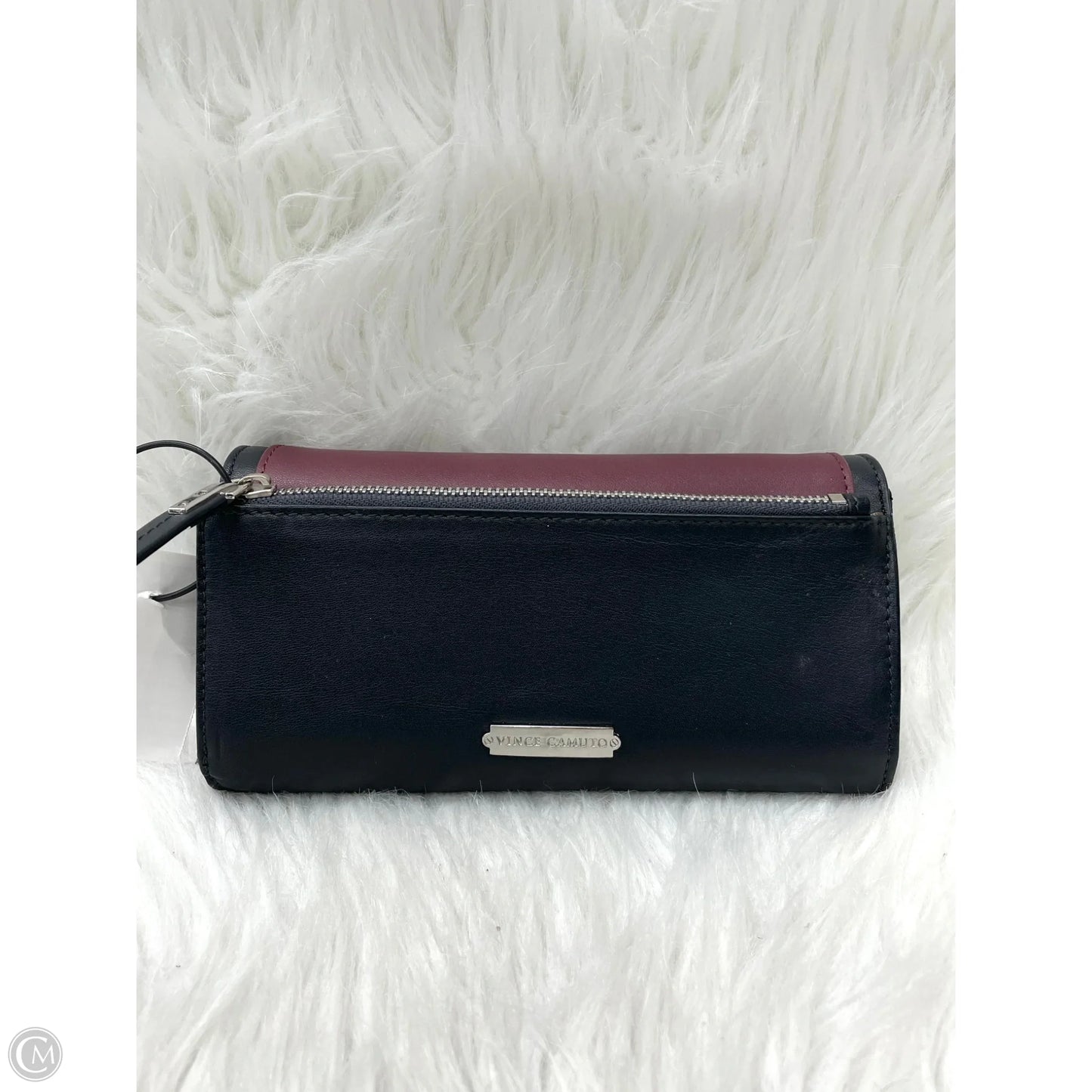 Wallet Leather By Vince Camuto, Size: Large