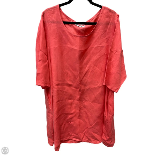 Tunic Short Sleeve By Bryn Walker In Coral, Size: 2x