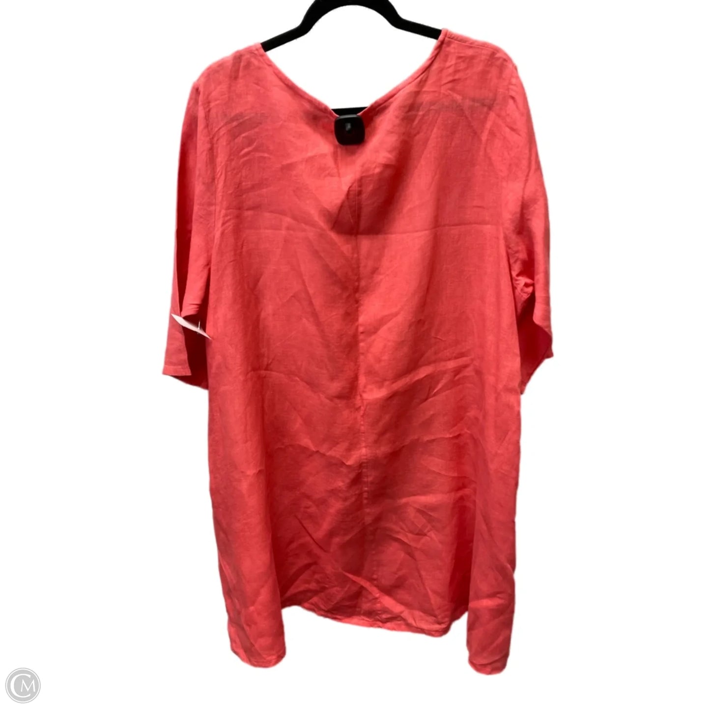 Tunic Short Sleeve By Bryn Walker In Coral, Size: 2x