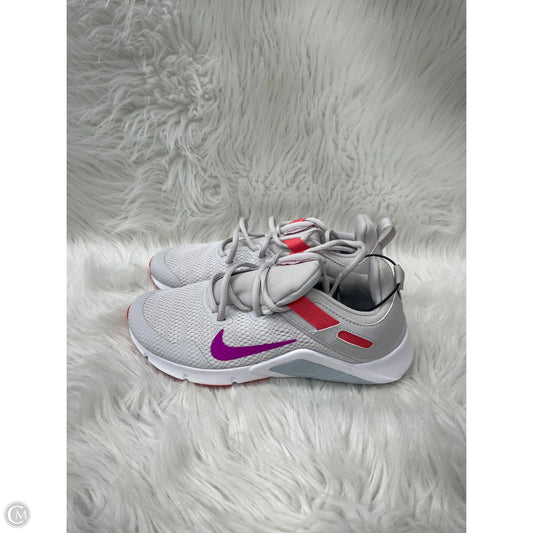 Shoes Athletic By Nike In Grey & Purple, Size: 7