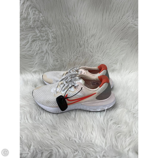 Shoes Athletic By Nike In Cream & Orange, Size: 11