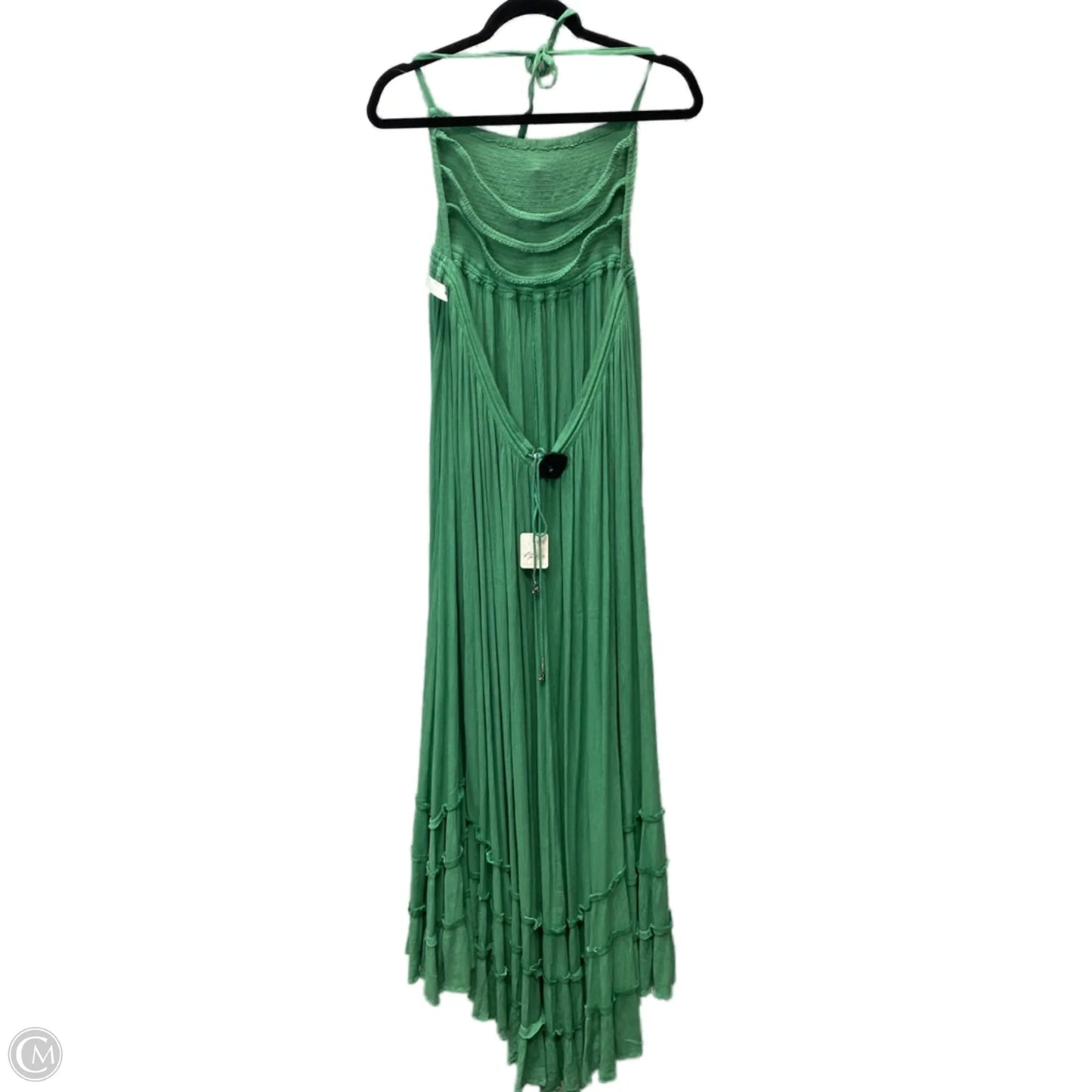 Dress Casual Maxi By Free People In Green, Size: L