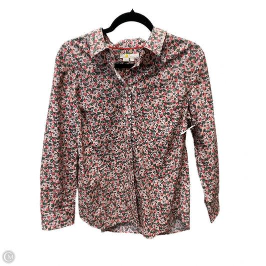 Top Long Sleeve By Boden In Multi-colored, Size: L