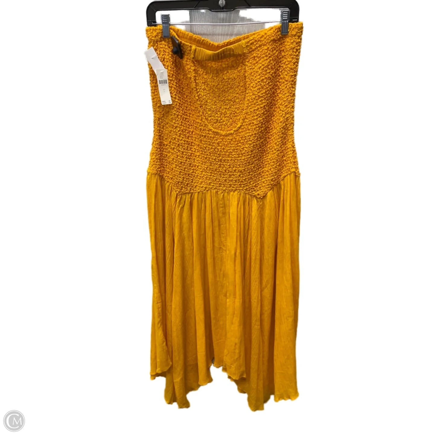 Dress Casual Short By Anthropologie In Orange, Size: L