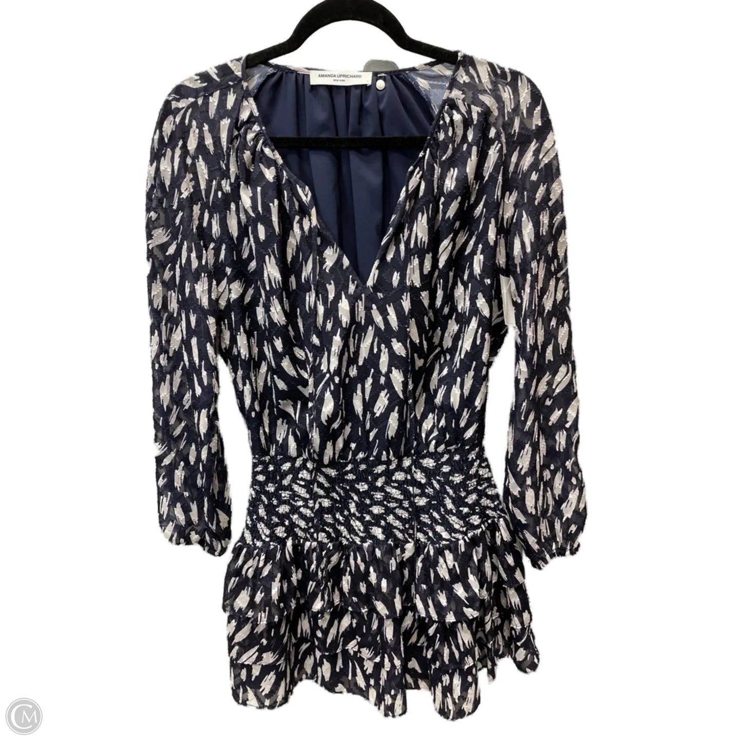 Dress Casual Short By Amanda Uprichard In Navy, Size: S