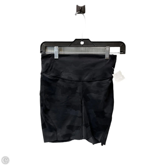 Athletic Shorts By Lululemon In Camouflage Print, Size: 6