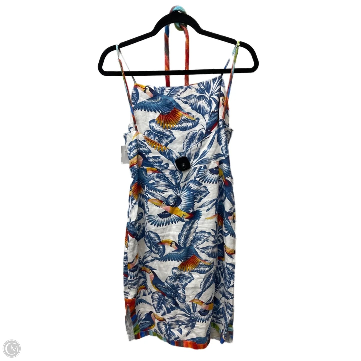 Dress Casual Short By Farm Rio In Tropical Print, Size: L