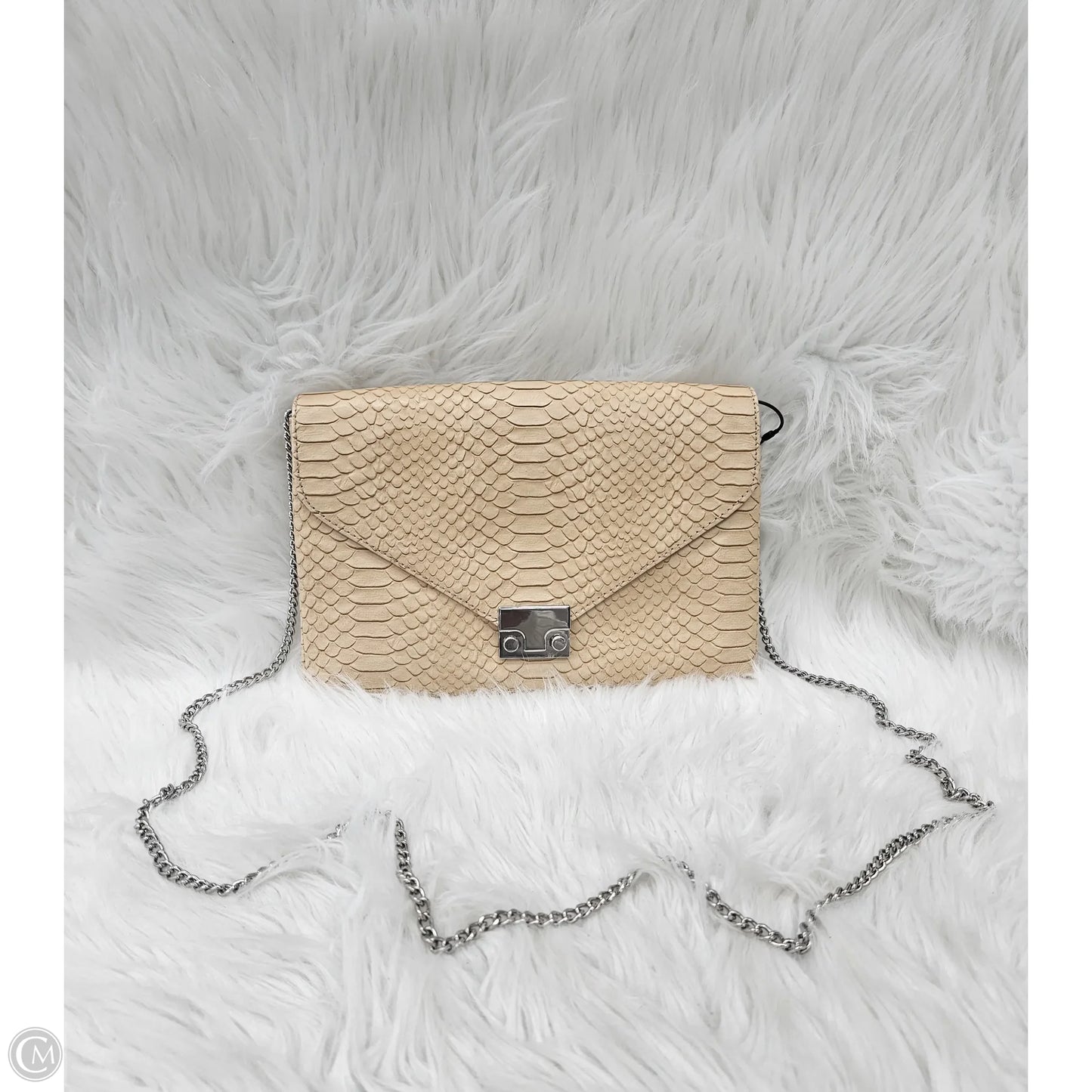 Clutch Leather By Loeffler Randall, Size: Large