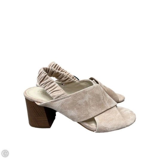 Sandals Heels Block By Cole-haan In Pink, Size: 7.5