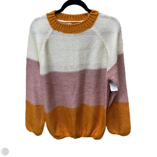 Sweater By PERFECTLY PRISCILLA-In Multi-colored, Size: L