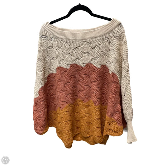 Sweater By Clothes Mentor In Multi-colored, Size: L