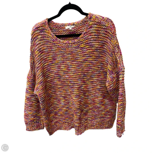 Sweater By Easel In Multi-colored, Size: M