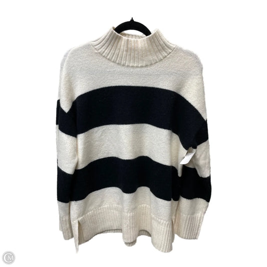 Sweater By Loft In Striped Pattern, Size: M