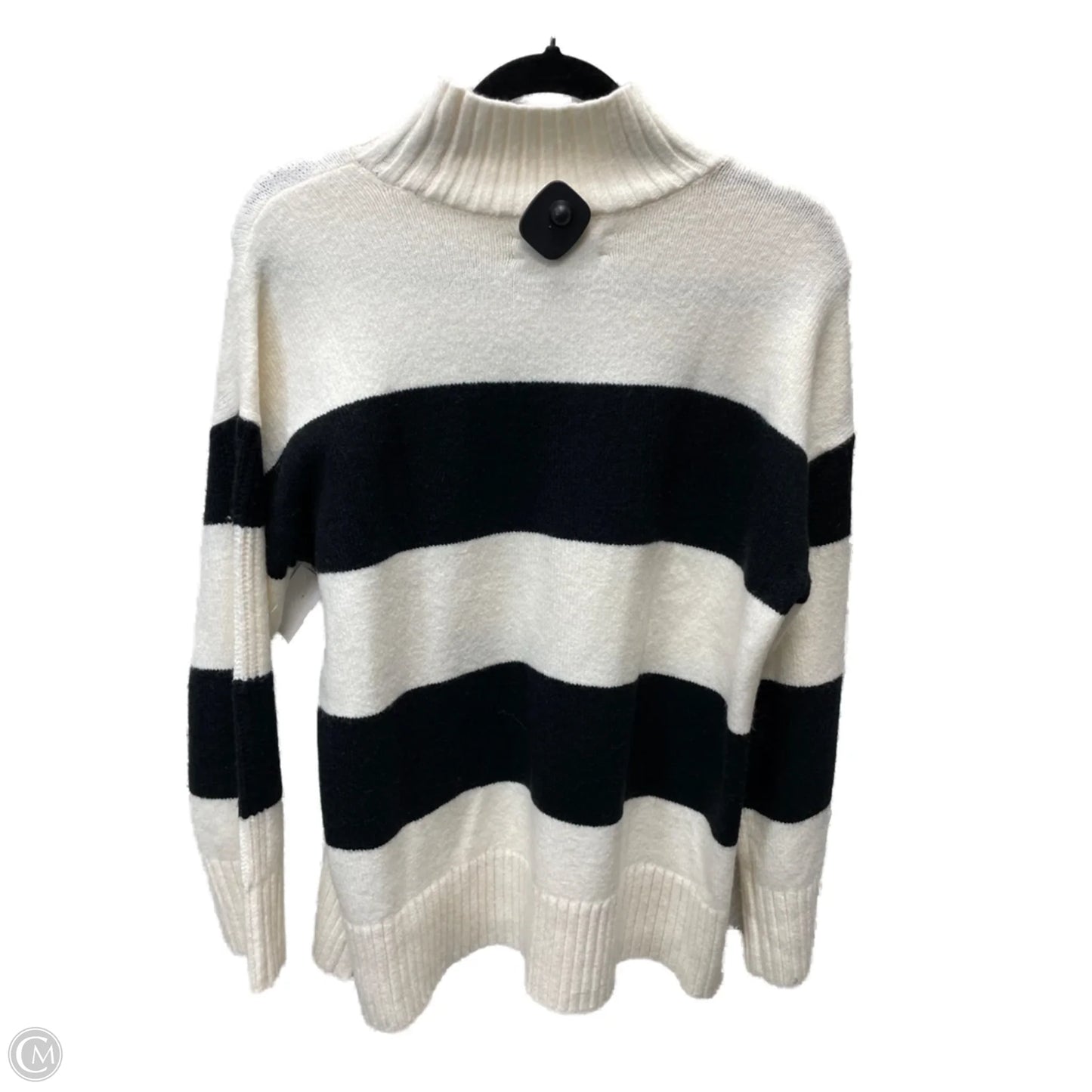 Sweater By Loft In Striped Pattern, Size: M
