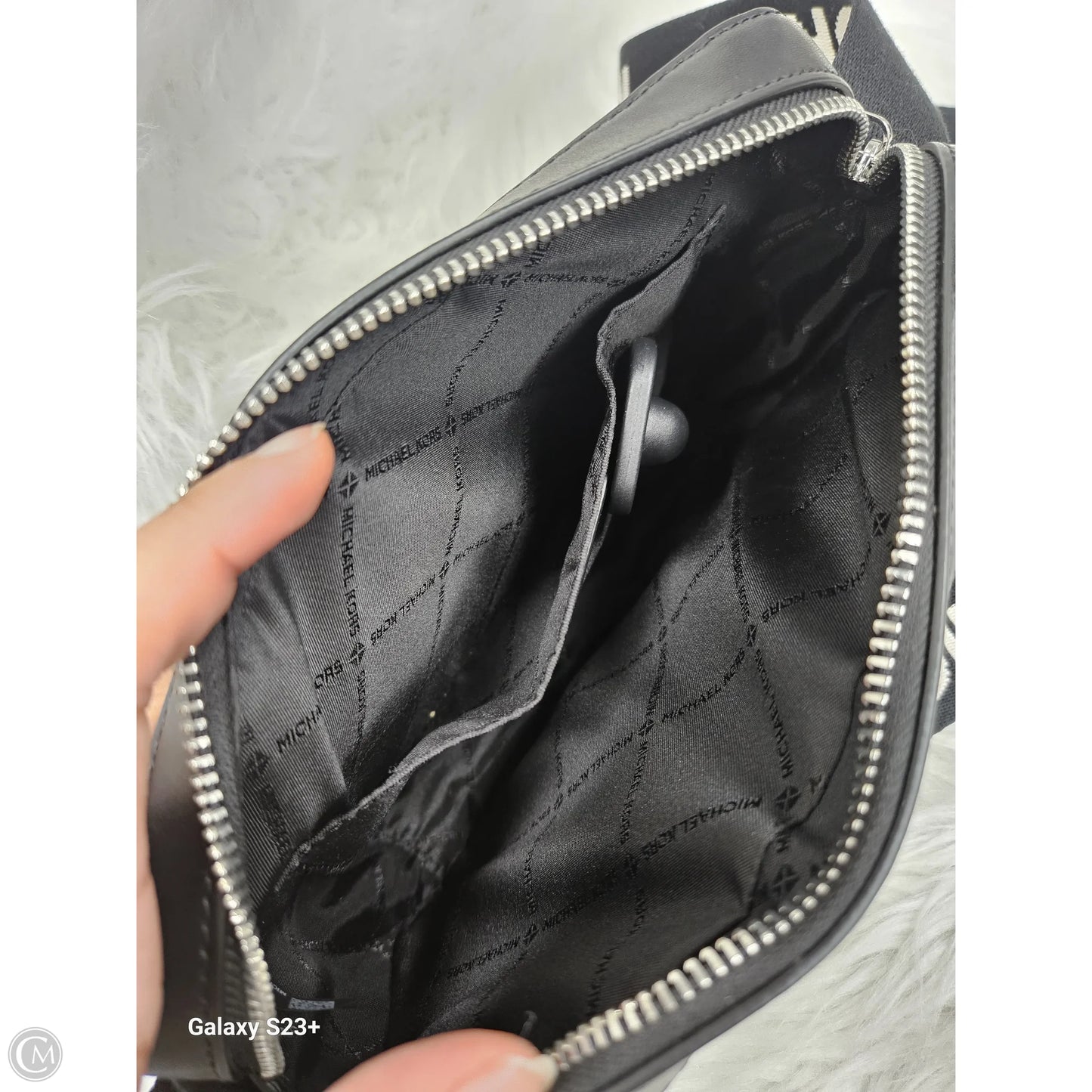 Crossbody Designer By Michael Kors, Size: Medium