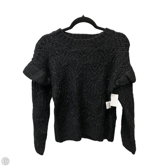 Sweater By Old Navy In Black & Silver, Size: Xs