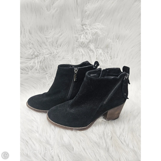 Boots Ankle Heels By Aqua In Black, Size: 6