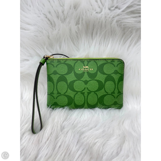 Wristlet Designer By Coach, Size: Medium
