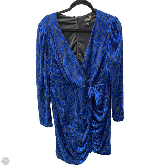 Dress Casual Short By Torrid In Blue, Size: 1x