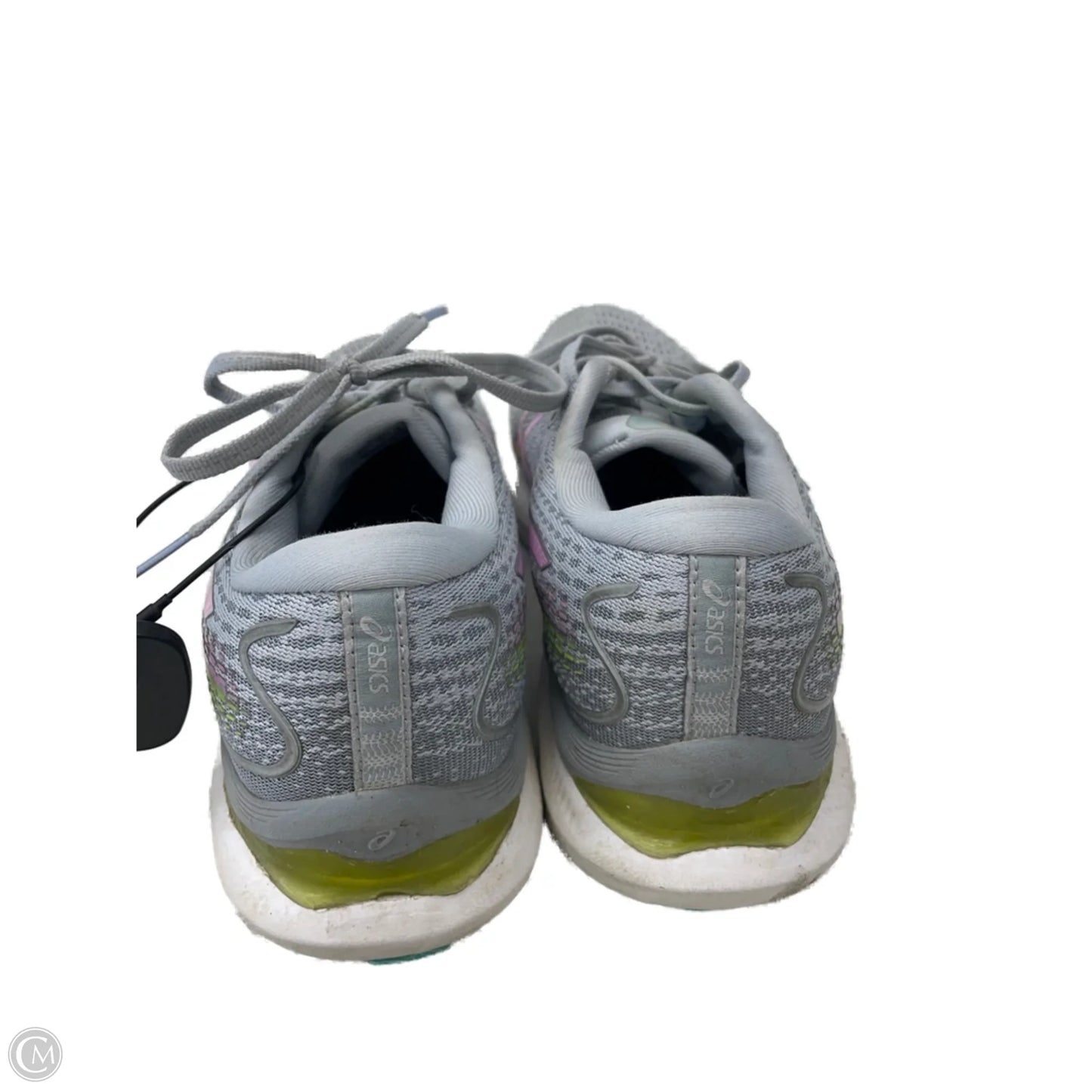 Shoes Athletic By Asics In Grey & Purple, Size: 9