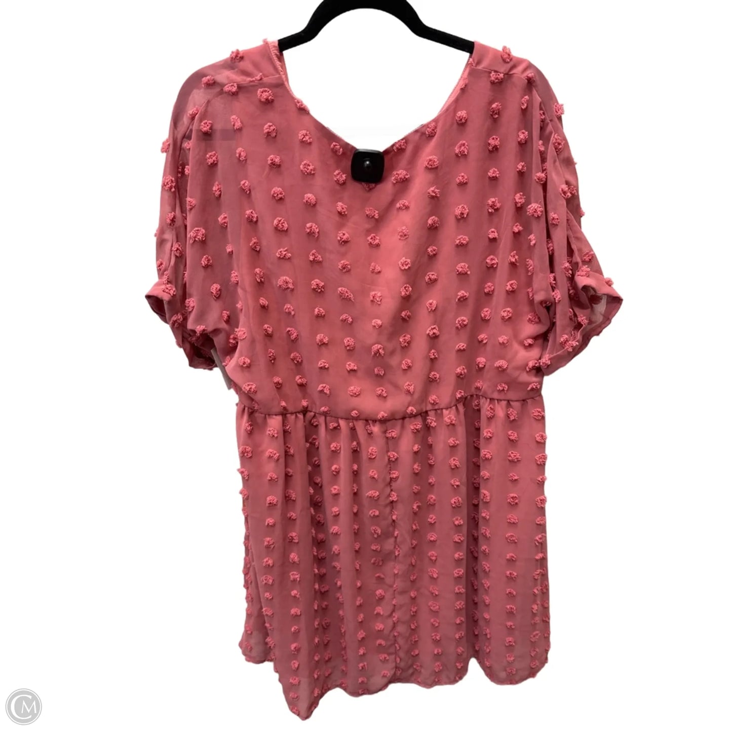 Dress Casual Short By Clothes Mentor In Coral, Size: Xl