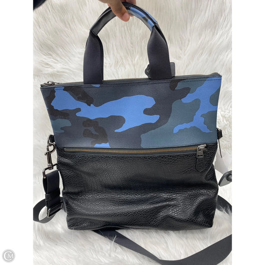 Handbag Designer By Coach, Size: Large