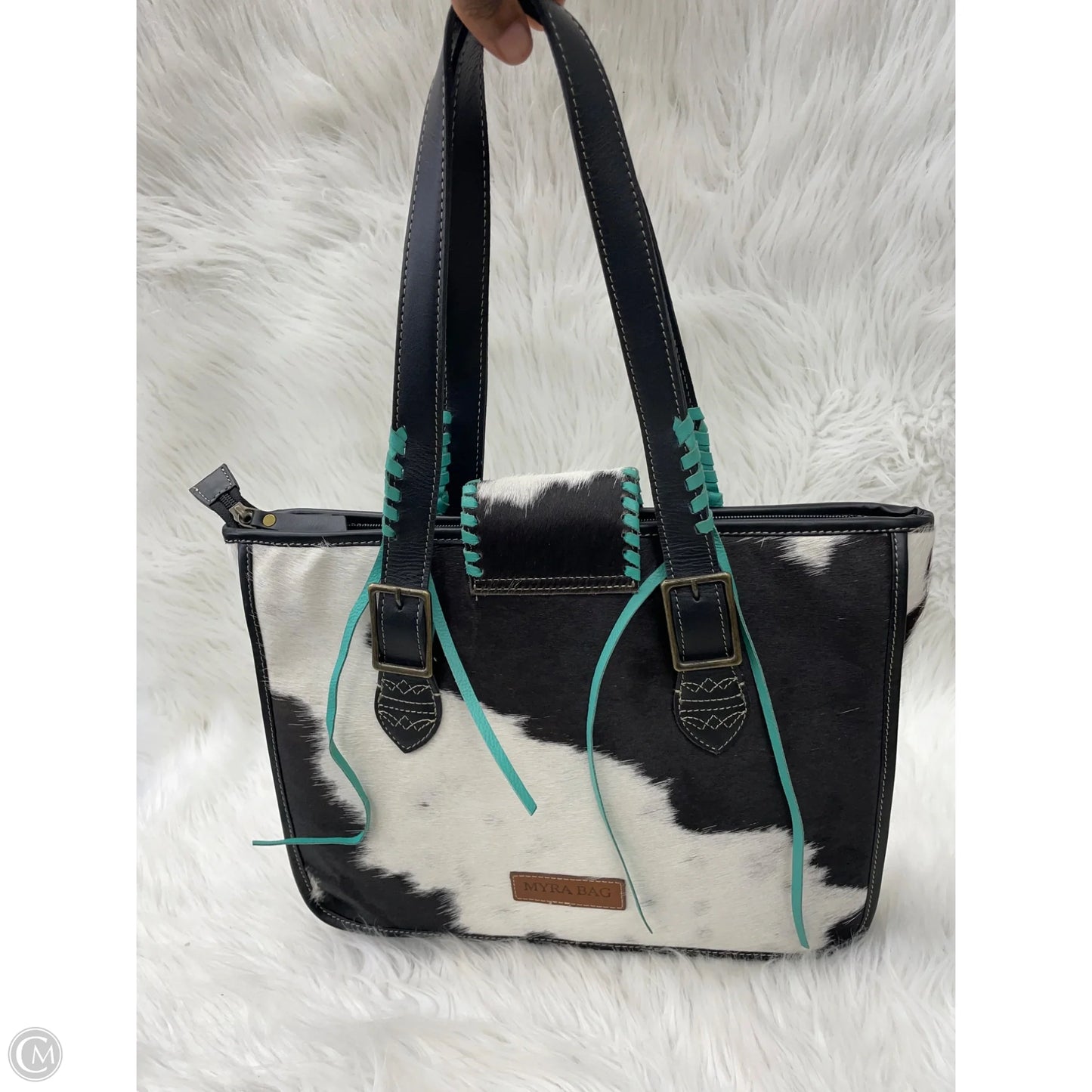 Handbag By Myra, Size: Medium