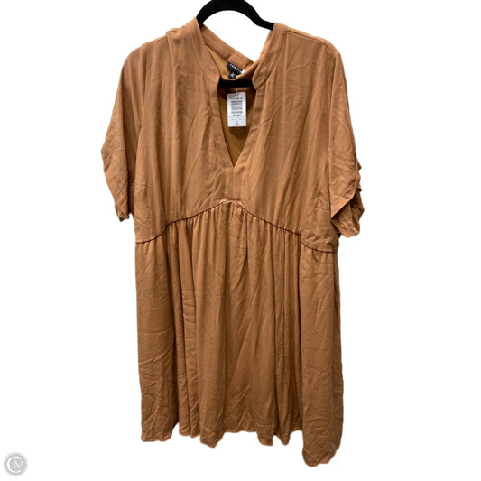 Dress Casual Short By Torrid In Brown, Size: 2x
