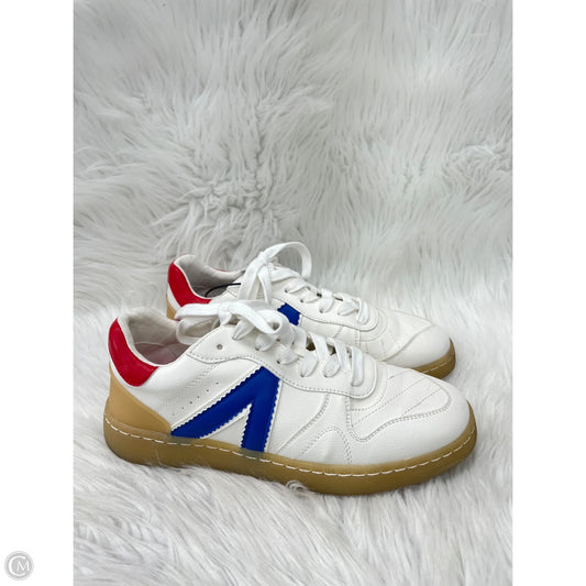 Shoes Sneakers By Mia In Cream, Size: 8