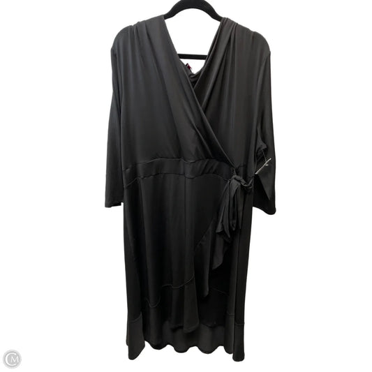 Dress Work By Clothes Mentor In Black, Size: 3x