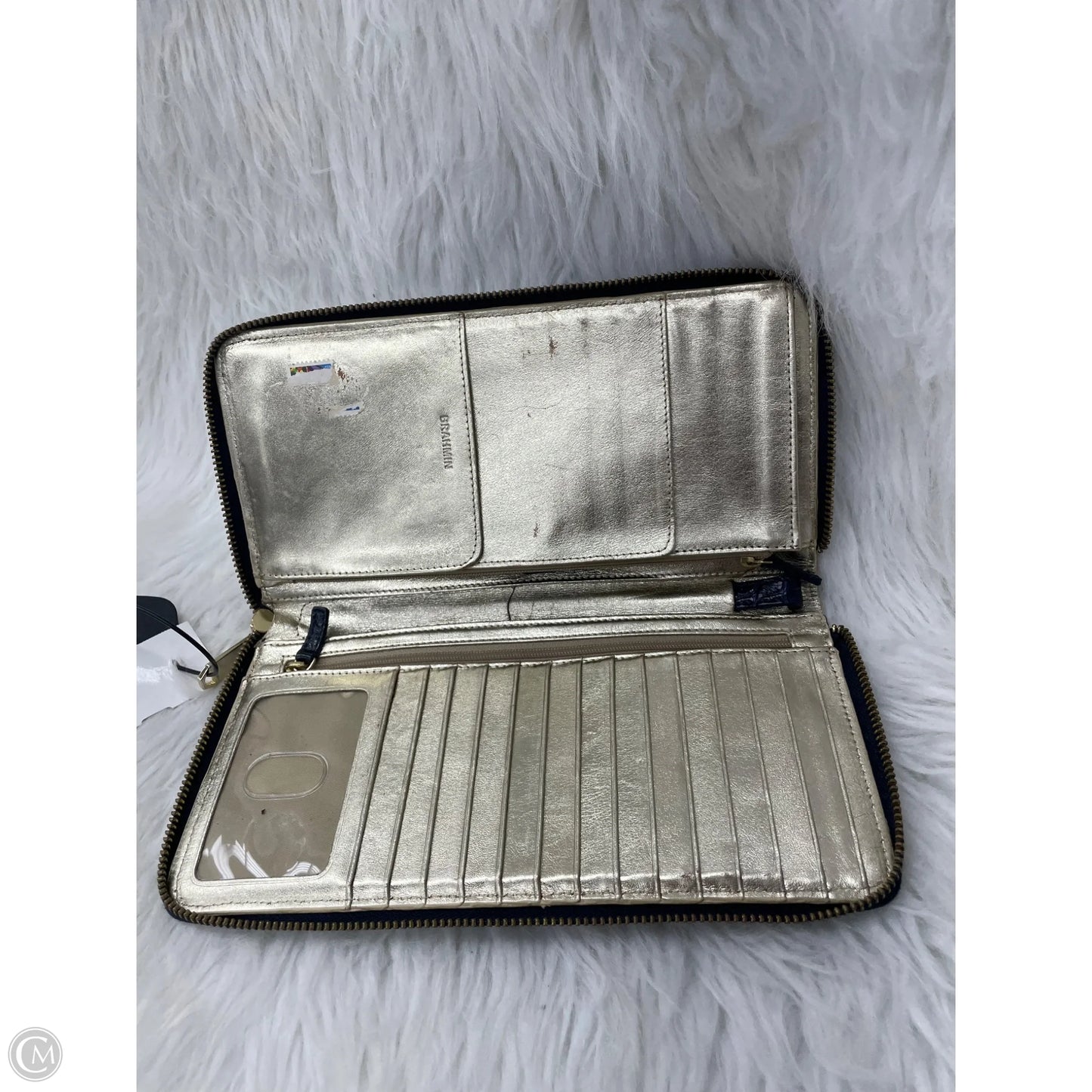 Wristlet Designer By Brahmin, Size: Large