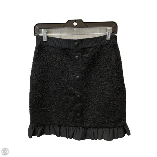Skirt Mini & Short By Loft In Black, Size: 0