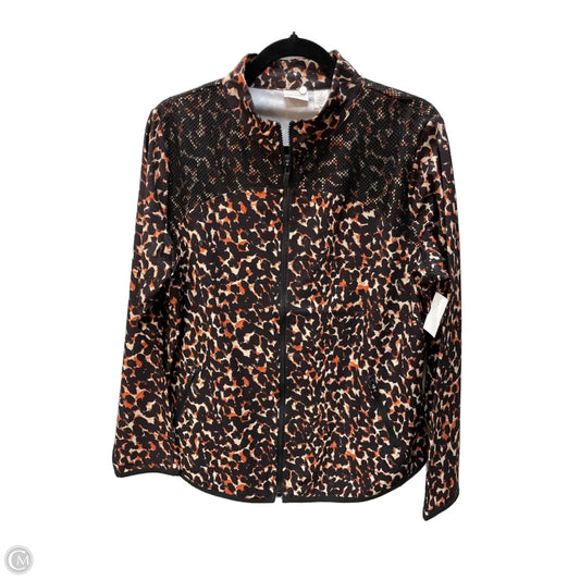 Jacket Other By Chicos In Animal Print, Size: M