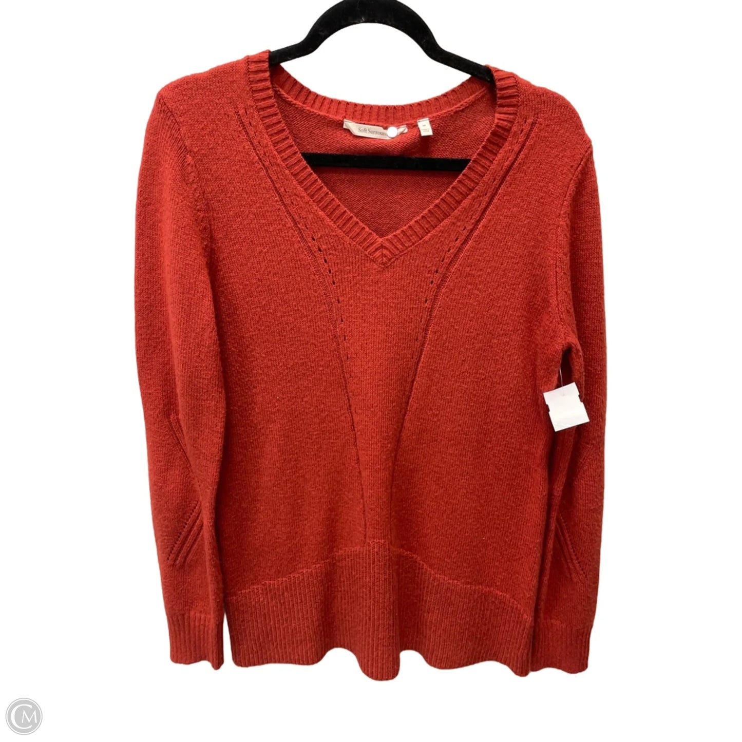Sweater By Soft Surroundings In Orange, Size: M