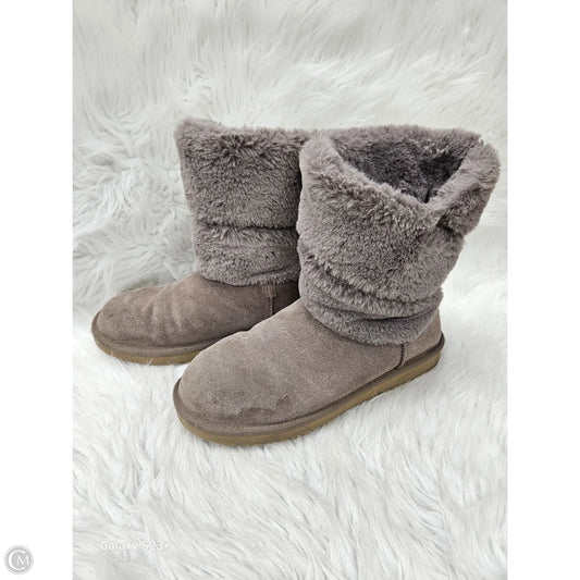 Boots Snow By Koolaburra By Ugg In Taupe, Size: 9