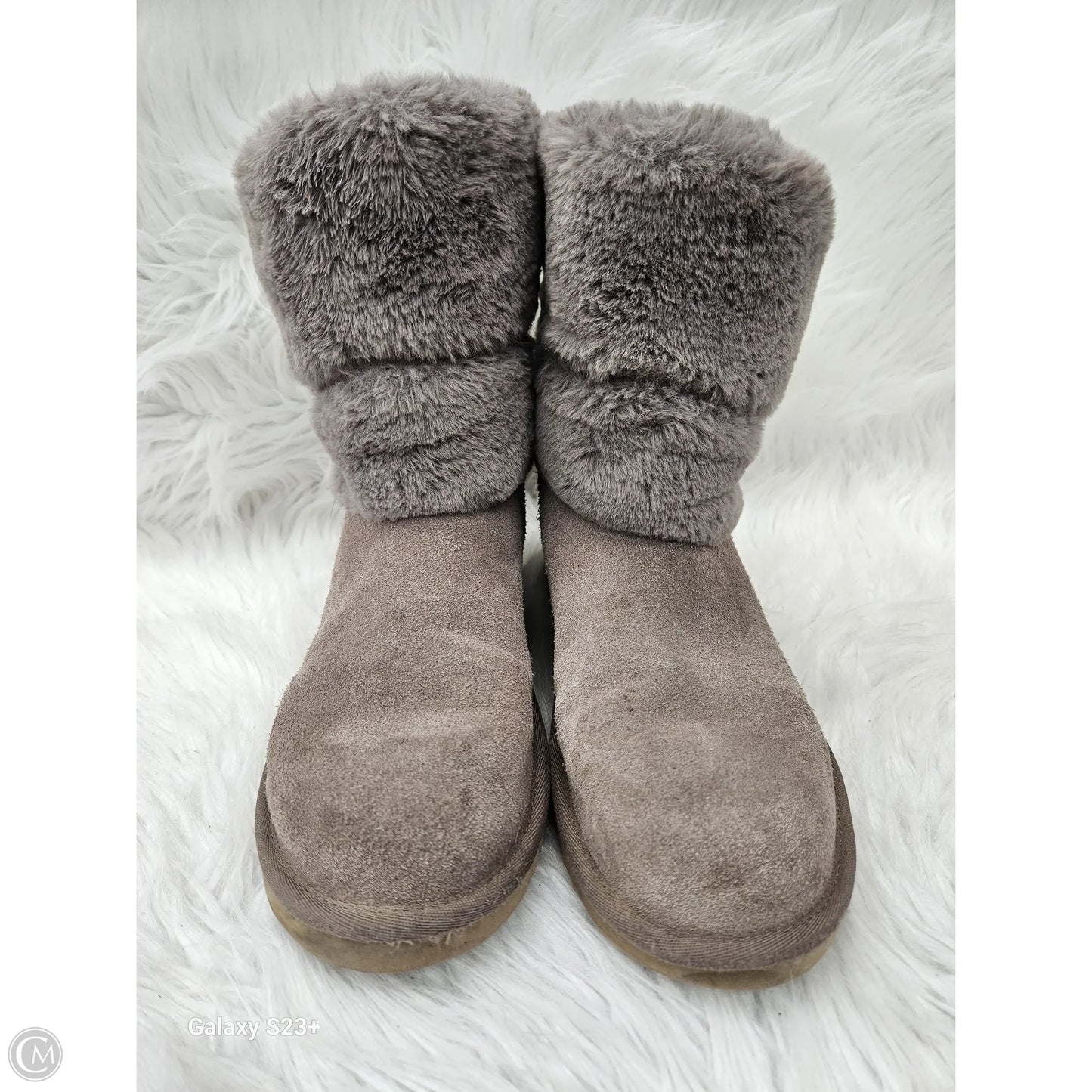 Boots Snow By Koolaburra By Ugg In Taupe, Size: 9