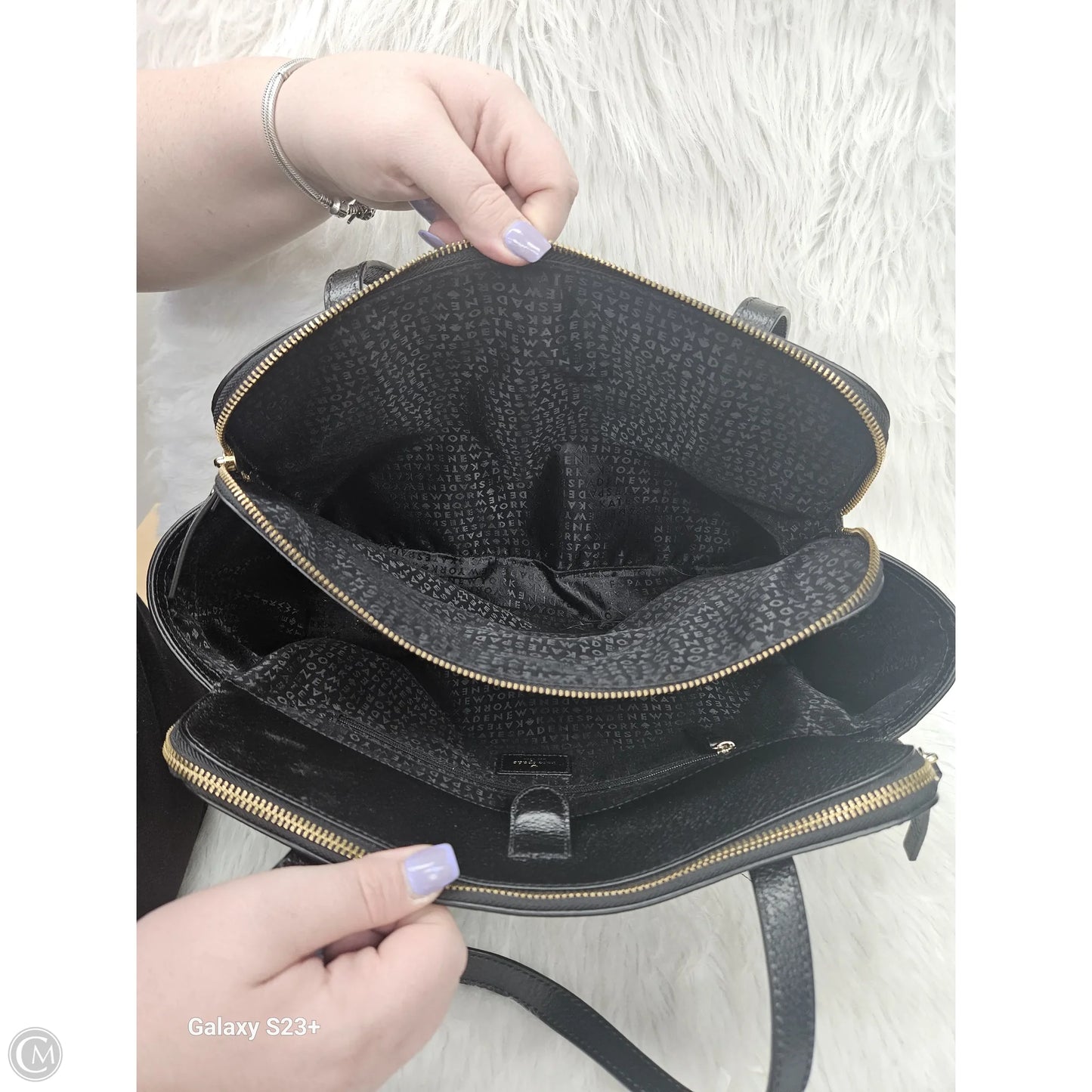 Handbag Designer By Kate Spade, Size: Large