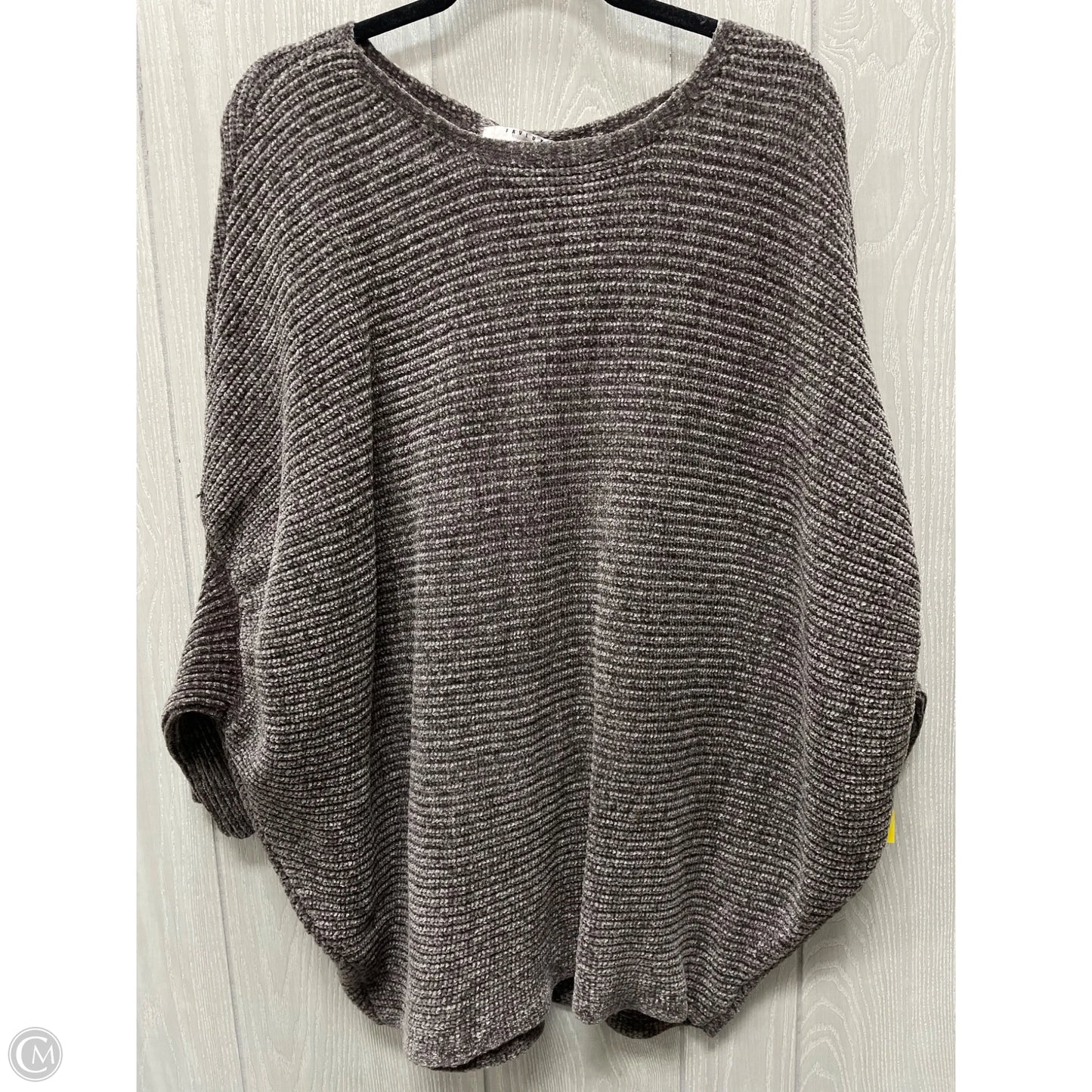Sweater By Favlux In Taupe, Size: Xl