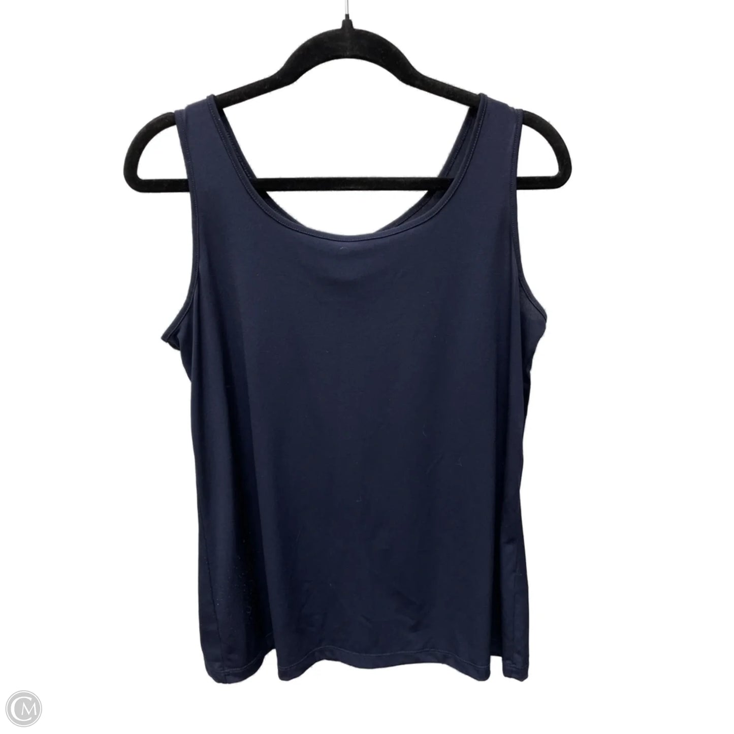 Tank Top By Chicos In Navy, Size: M