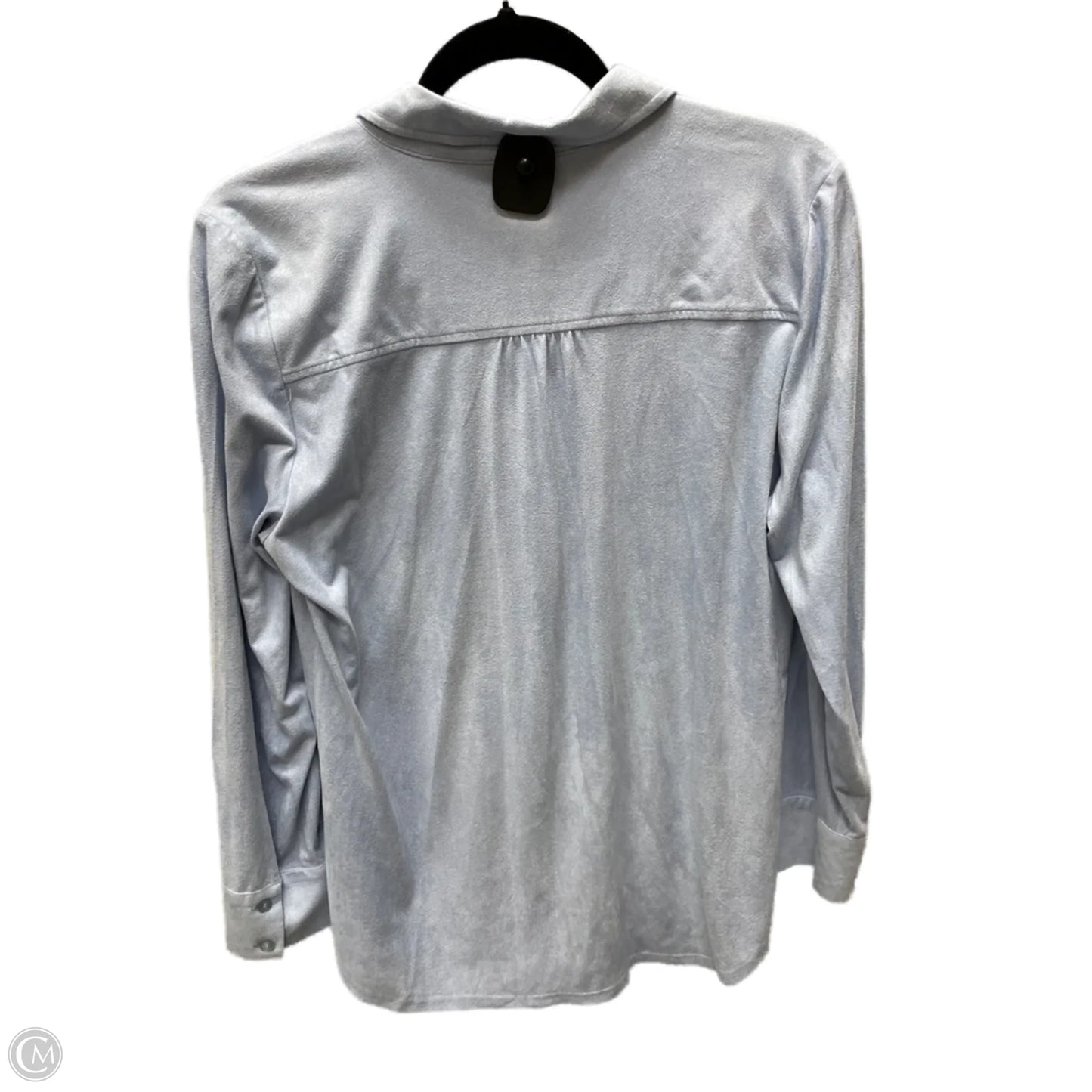 Top Long Sleeve By Chicos In Blue, Size: M