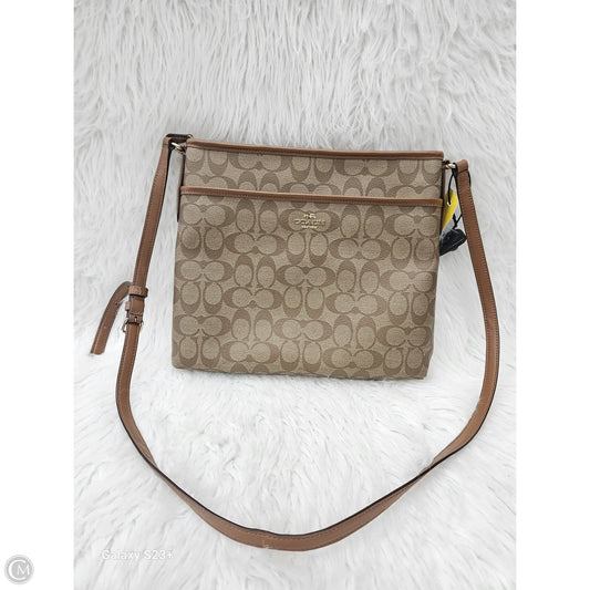 Crossbody Designer By Coach, Size: Large