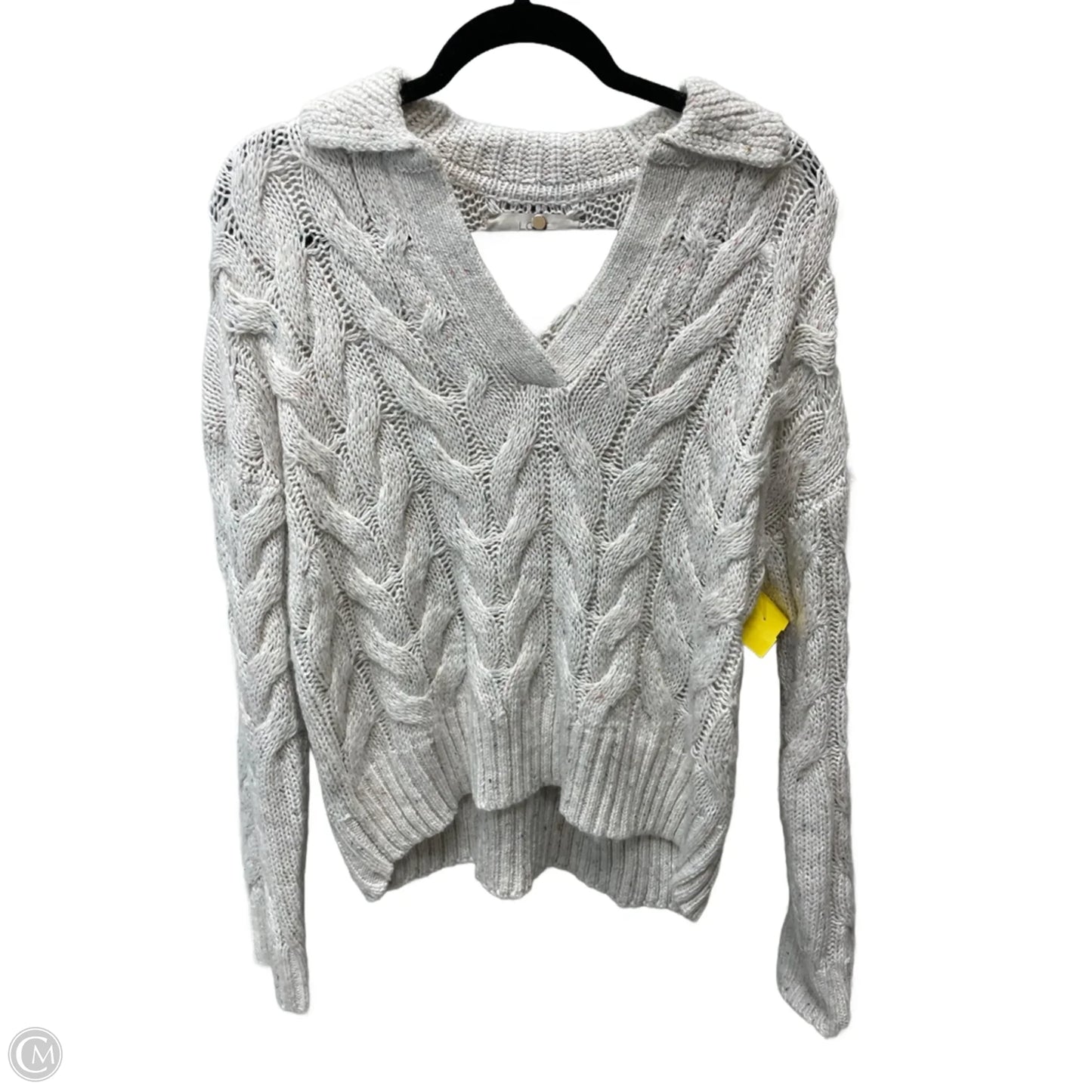 Sweater By Loft In Cream, Size: Xs