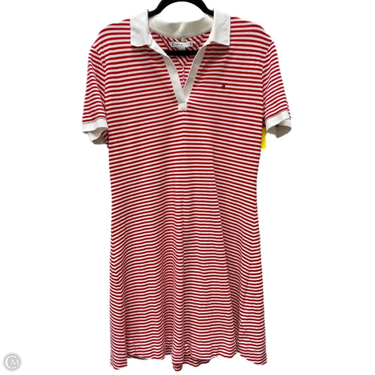 Dress Work By Tommy Hilfiger In Striped Pattern, Size: L
