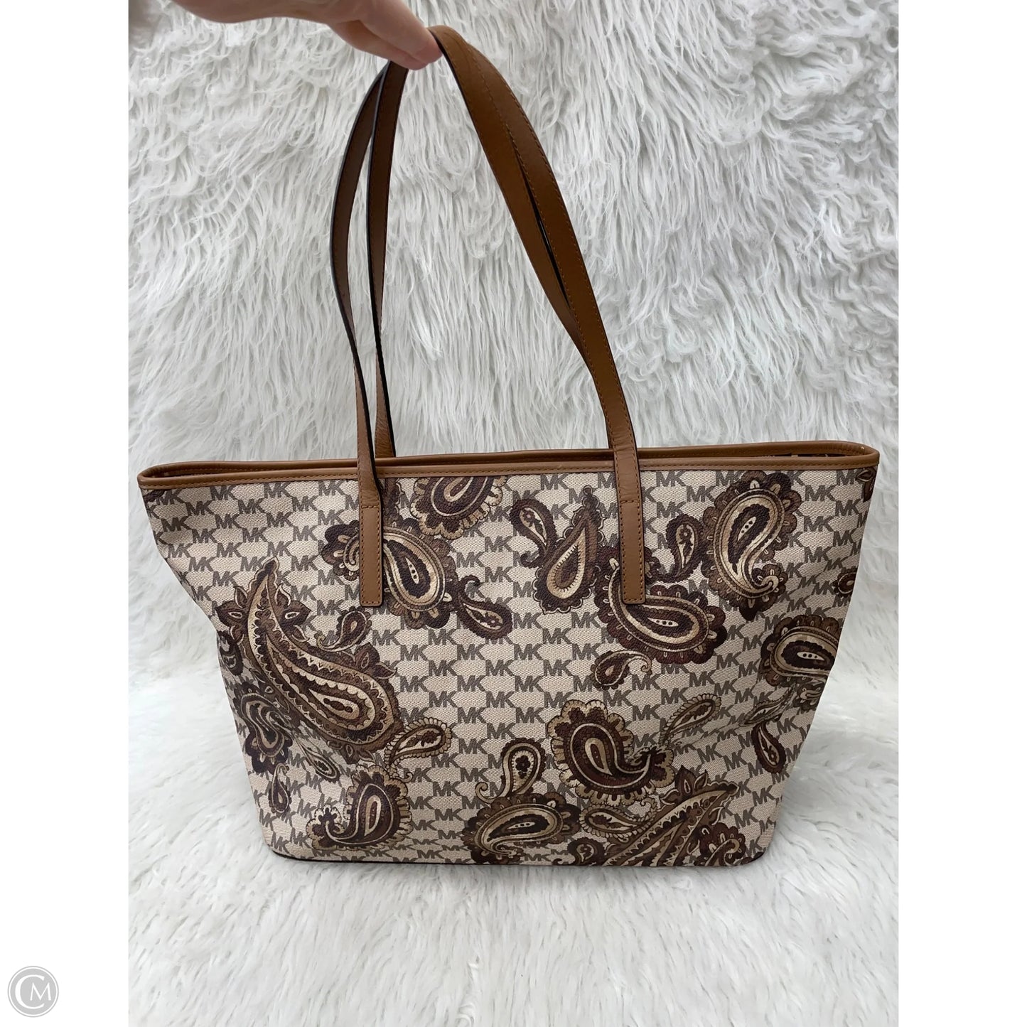 Handbag Designer By Michael Kors, Size: Large
