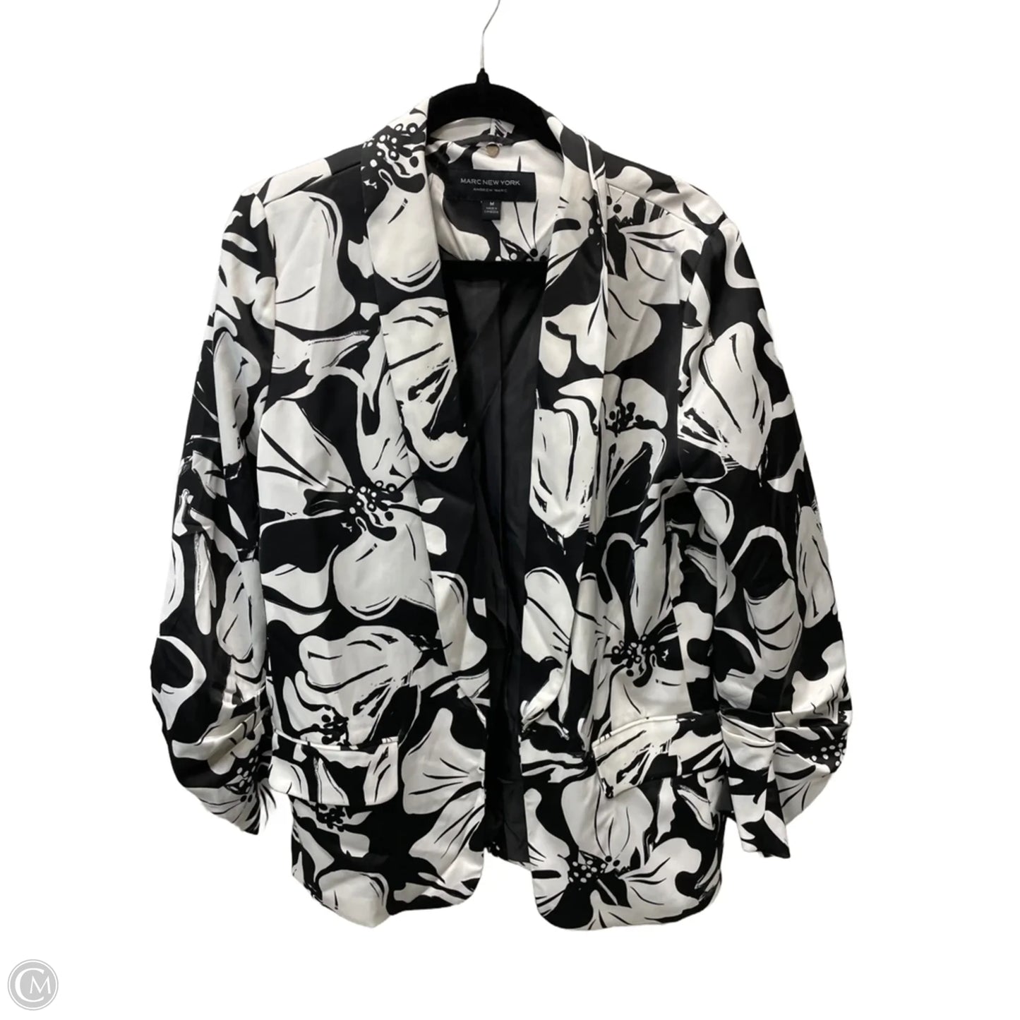 Blazer By Marc New York In Black & White, Size: M